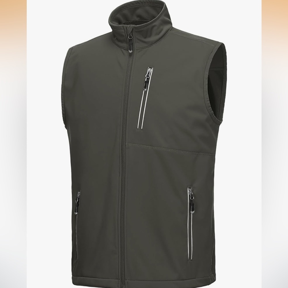 Windpoof lightweight vest outerwear, softshell sleveless running, hickin sports